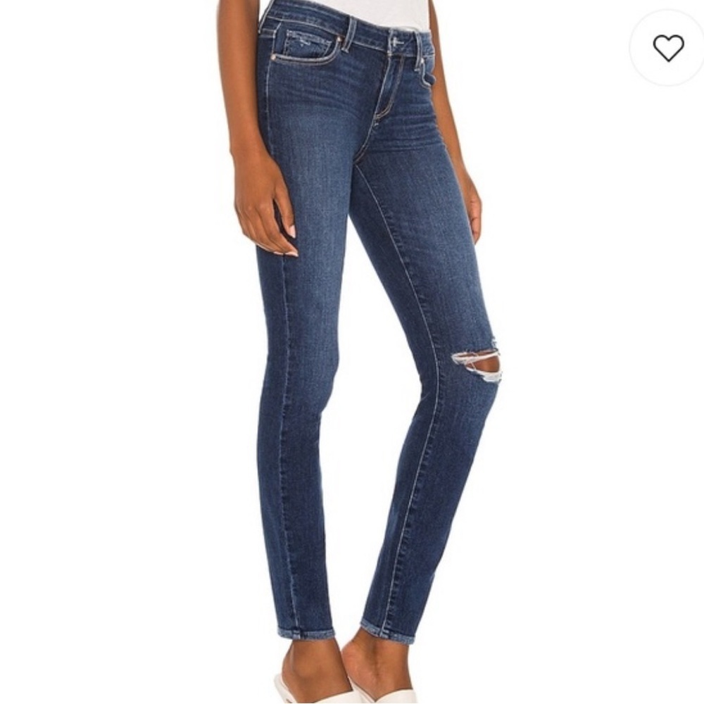 NWOT Size: 27 Paige Verdugo Ultra Skinny Samba Destructed Jeans - Picture 4 of 14